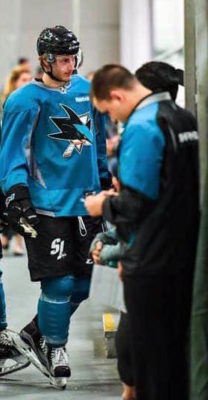 Manuel Wiederer San Jose Sharks Development Camp